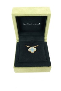 2023年12月 購入品 Van Cleef & Arpels ヴァンクリーフ＆アーペル ヴィンテージ ネックレス マザーオブパール VCARA45900 Au750 K18YG