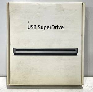 240303D☆ Apple USB SuperDrive A1379 スーパードライブ 取説、本箱付 ♪配送方法＝おてがる配送宅急便(EAZY)♪