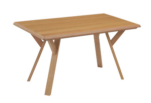 ハイタイプ高脚こたつ ダイニングコタツ こたつテーブル、BA-TON120センチ幅、長方形 ナチュラル色