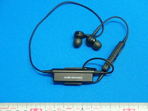 n404k ジャンク 動作未確認 イヤホン オーディオテクニカ ATH-CK200BT Bluetooth ステレオイヤホン ネックバンド型 (0308)