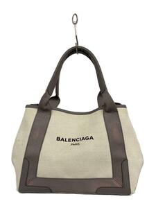 BALENCIAGA◆カバスS/トートバッグ/キャンバス/GRY/339933・2881・C・535269