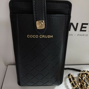 新品シャネルCHANEL COCO CRUSHチェーン付きポーチ