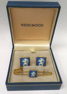 #76892 WEDGWOOD　ウェッジウッド　カフス　タイピン　セット