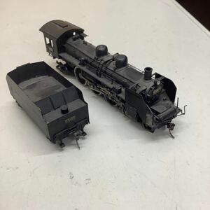 ⑦ C54 蒸気機関車 HOゲージ 鉄道模型 現状品 ジャンク メーカー詳細不明 