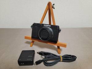 オリンパス コンパクトデジタルカメラ OLYMPUS STYLUS SH-2 ブラック　動作OK