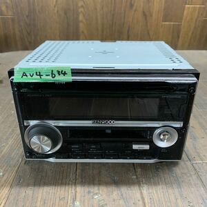 AV4-634 激安 カーステレオ KENWOOD DPX-055MD 60101291 CD MD FM/AM プレーヤー レシーバー 通電未確認 ジャンク