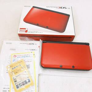 n178【1円～】 任天堂 Nintendo 3DSLL ゲーム機本体 箱付き 充電コード付き 美品 動作品 セット内容すべて付属しています 