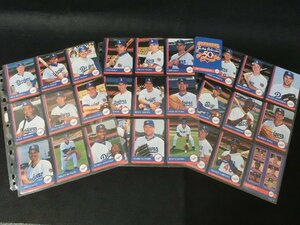 BSY044)MLBカード/マザーズクッキー/マザーズカード/1997/ドジャース/28of28/28枚コンプリートセット/