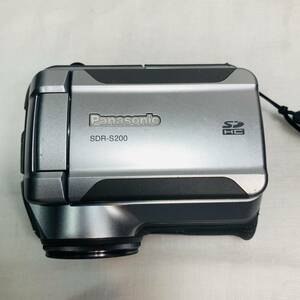 Panasonic パナソニック SDR-S200 SDデジタルビデオカメラ シルバー 動作確認済み USED品 1円スタート