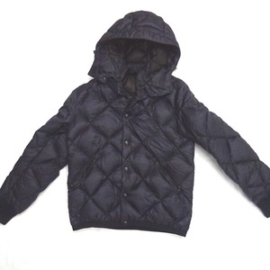 Ft972531 モンクレール ダウンジャケット JACOUBET GIUBBOTTO ネイビー系 #0 メンズ MONCLER 中古