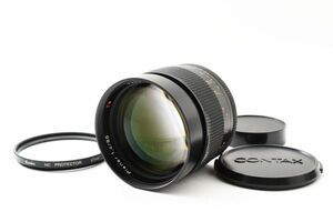 完動美品 Contax Carl Zeiss Planar 85mm F1.4 MMJ MF Lens 大口径 単焦点 レンズ コンタックス Y/C Mount ポートレート ボケ味抜群 #5050