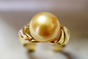 1365 本真珠 パール リング 指輪 ヴィンテージ アクセサリー SILVER 925刻印 アンティーク 冠婚葬祭 装飾品