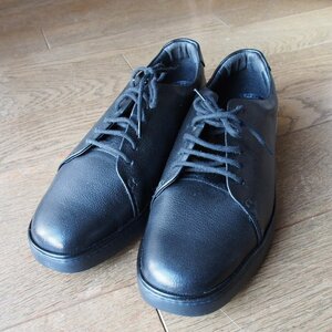 Kanatani Shoes 金谷製靴　金谷さんの柔らかスマートスニーカー　26.0㎝ 4E（EEEE）　ブラック・黒　**未使用**