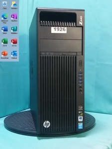 初期保証 オフィス付ゲーミングPC GTX1080-8G Xeon E5-2680v4（i7-10700相当）32GB NVMe M.2 SSD1TB DVD WiFi Win11 HP Z440 A-1926