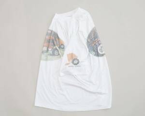 【XL】90s 両面プリント tシャツ アメリカ製 ヴィンテージ 70s 80s hanes russell fruit of the loom USA製 シングルステッチ 白T ホワイト