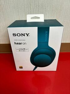 家電 SONY h.ear on MDR-100A ヘッドホン ビリジアンブルー