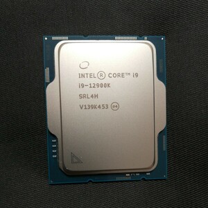 インテルCore i9 12900k SRL4H 付属品なし