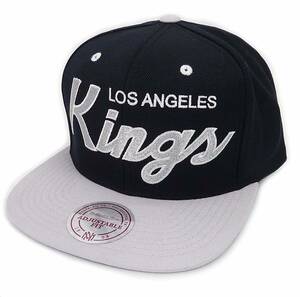 MITCHELL&NESS ミッシェル＆ネス NHL Los Angeles Kings ロサンゼルス キングス スナップバックキャップ【並行輸入品】