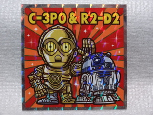 新品■ロッテ「スターウォーズ　ビックリマン　EpisodeIV・V・VI」No.09　C-3PO＆R2-D2