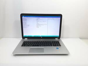 HP ENVY 17 Intel Core i7 BIOS確認ノートパソコンジャンク(165113