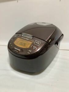 Panasonic パナソニック IHジャー 炊飯器 SR-FD109 ブラウン 1.0L 0.5～5.5合 2020年製 美内側 中古 1830m1600