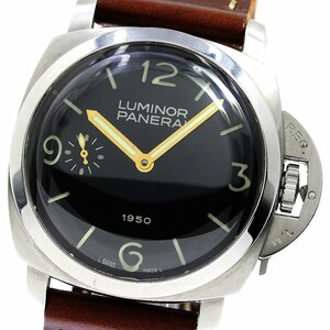 パネライ PANERAI PAM00127 ルミノール 1950 世界1950本限定 手巻き メンズ _753549【ev10】