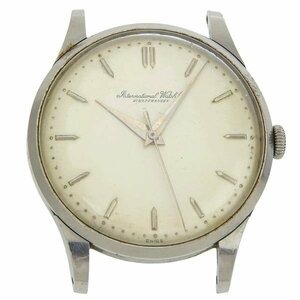 1円 不動 ジャンク IWC cal.89 手巻き シャフハウゼン シルバー文字盤 SS メンズ 腕時計