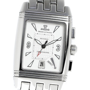 ジャガー・ルクルト JAEGER-LECOULTRE 295.8.59 レベルソ クロノグラフ 手巻き メンズ 良品 _812376