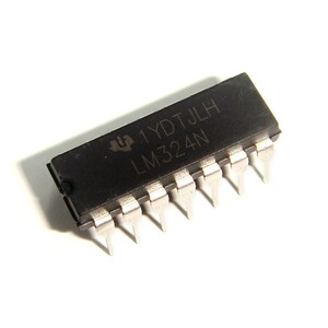 Texas Instruments LM324N オペアンプ DIP 1000個