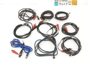 シマノ、ダイワ 他 電動リールコード 計9個セット ジャンク品