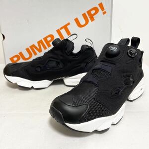 和172★ 美品 箱付き Reebok INSTA PUMP FURY OG リーボック インスタ ポンプフューリー スニーカー シューズ 24 メンズ ブラック V65750