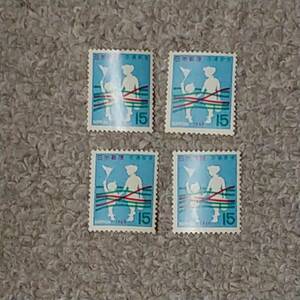 記念切手　交通安全　1967年×1　1969年×4　5枚セット 