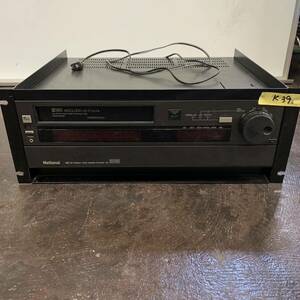 National ナショナル　AG-3800 VHS ビデオデッキ　　K39