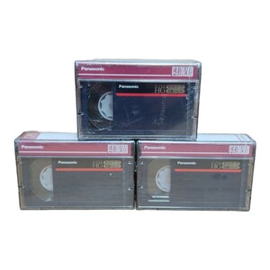 パナソニック VHS-C ビデオカセット TC-40 3本