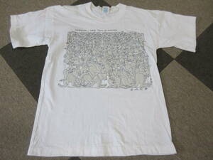 80s ALIES Tshirt designs Tシャツ S シングルステッチ オーストラリア製 カンガルー 1987 アニマル ヴィンテージ Alie オールド 動物