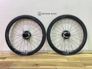 ■未使用■zipp ジップ 303s シマノフリー チューブレス カーボンホイール disc タイヤ ローター付属 ロードバイク パーツ P0616