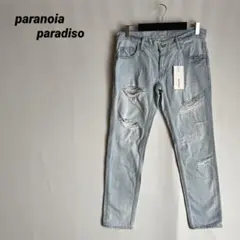 paranoia paradiso  ダメージ  クラッシュ デニム 38
