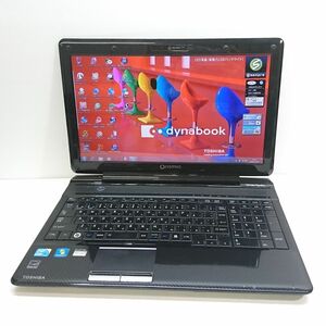 ジャンク TOSHIBA 15.6インチ Qosmio T750/T8B Win7/Core i5-M480 [M8024]