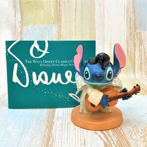 激レア★WDCC リロ＆スティッチ Lilo & Stitch エルヴィスプレスリー ギター Stitch as Elvis★陶器製 フィギュア ディズニー Disney TDL