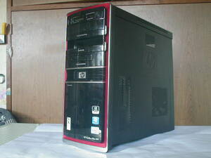 自作PC用 マイクロATXケース ブラック HP Pavilion HPE-390jp Core i7 電源無 k123