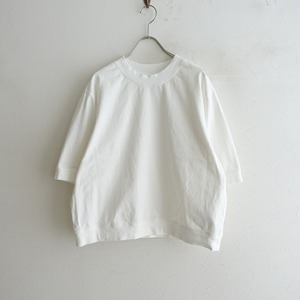 アトリエダンタン Atelier d’antan *Bordet Cotton Shirt*ホワイト度詰め天竺Tシャツランフランセダンタン(2-2404-98)【72D42】