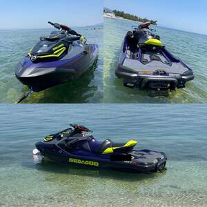 ☆　大阪発　SEADOO　シードゥー　RXT-X　300　RS　純正オーディオ アワー25　ミッドナイトパープル　船体のみ　屋内保管　☆　