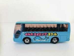 日本製 トミカ NO.41 ISUZU HI-DECKER BUS イルカスイミングスクール