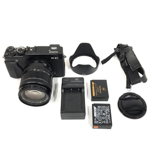 1円 FUJIFILM X-E1 SUPER EBC XF 18-55mm 1:2.8-4 R LM OIS ミラーレス一眼 デジタルカメラ C122328