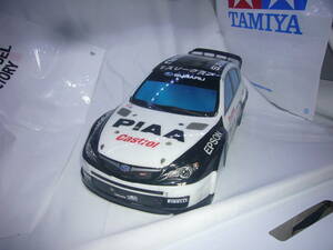 タミヤ　SP.1364 1/10RC スバル インプレッサ WRC 2008 スペアボディ 塗装済み　中古品　XV-02　TT-02