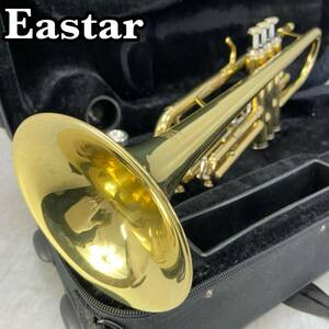 Easter イースター　ETR380　トランペット trumpet 管楽器　ゴールドブラス　MLボア　スチューデント　学生　初心者　入門用