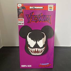 ●○希少 BE＠RBRICK ベアブリック ヴェノム VENOM 400% メディコムトイ MEDICOM TOY スパイダーマン○●