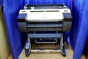 現状品 CANON/キヤノン A1ノビ対応 大判インクジェットプリンター ★iPF680/スタンド付き★　46114Y