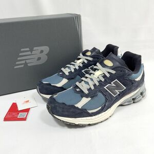 【美品】 NEW BALANCE ニューバランス M2002R/M2002RDF Protection Pack /US9.5 27.5cm/Dark Navy ダークネイビー/NB スニーカー 2002 990