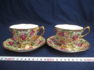 M3217 ロイヤル アルバート オールドカントリーローズ カップ＆ソーサー ペア Royal Albert